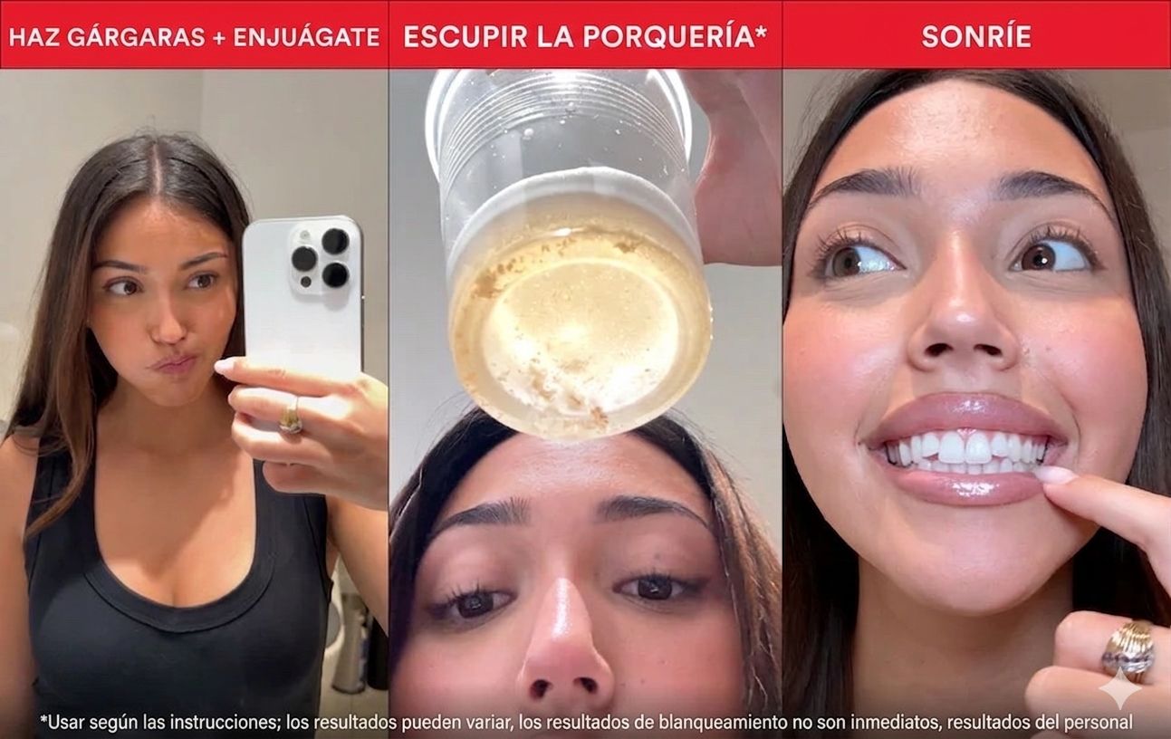 Enjuague bucal blanqueador