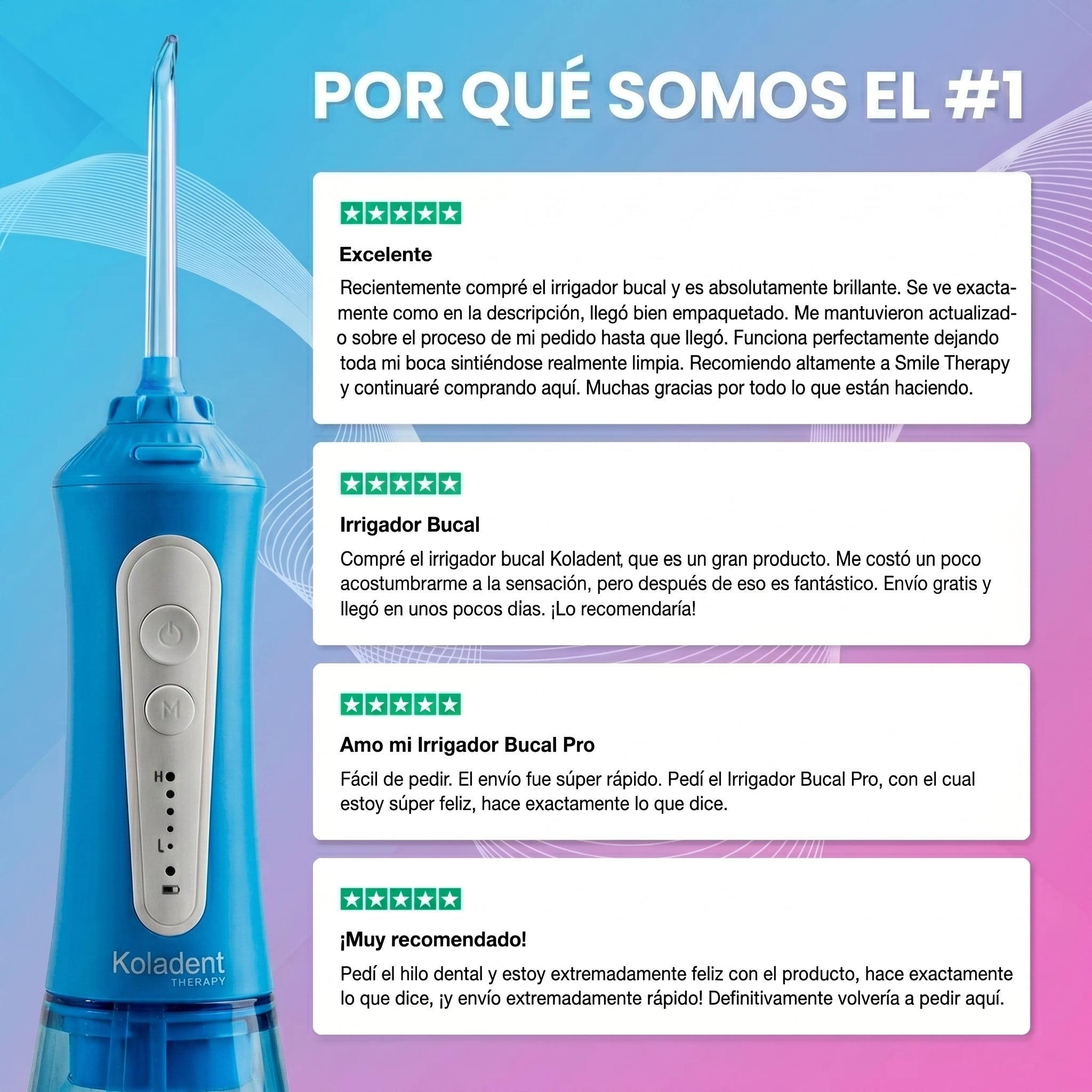 Irrigador Bucal Pro (5 en 1)