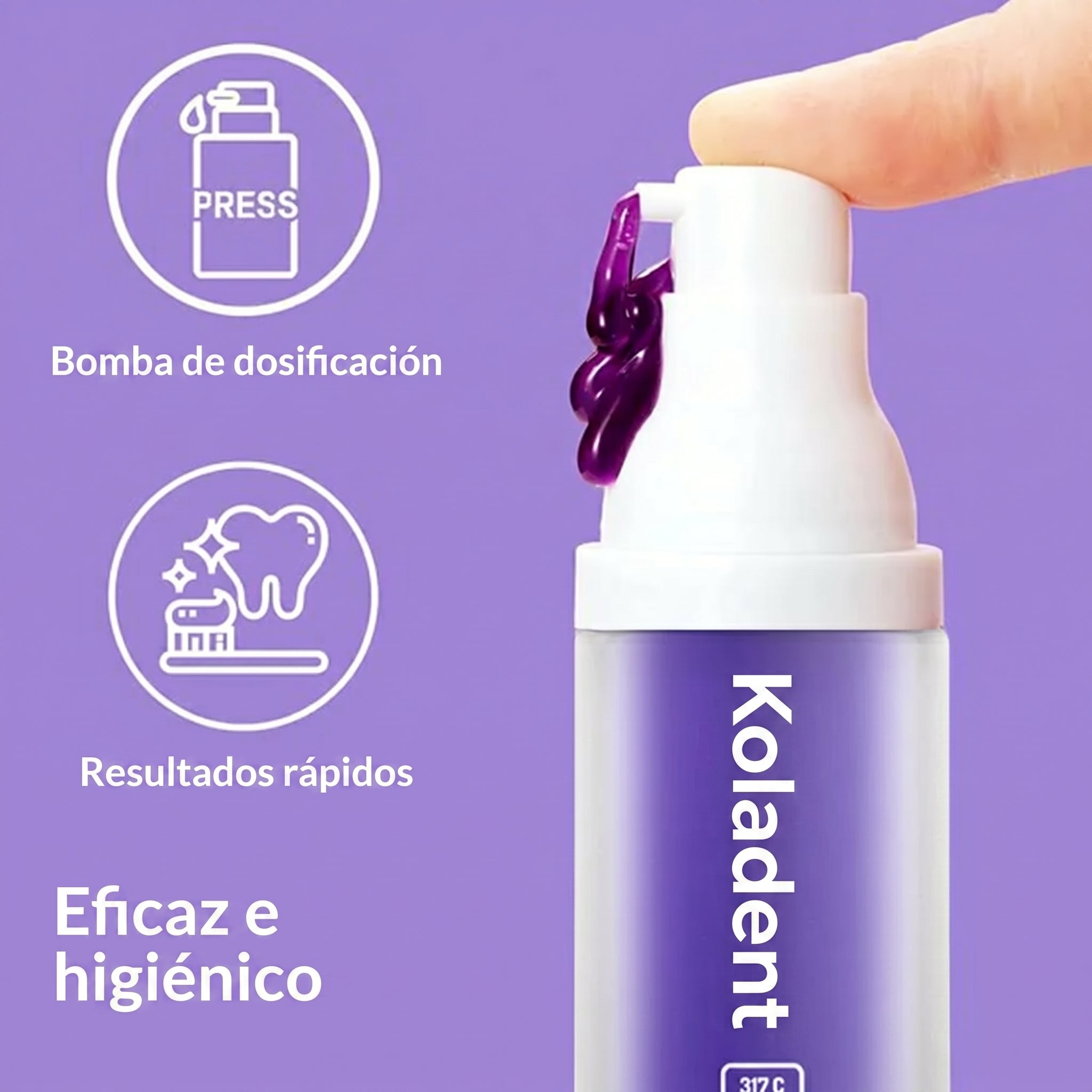 Purple V34- Blaqueador dental