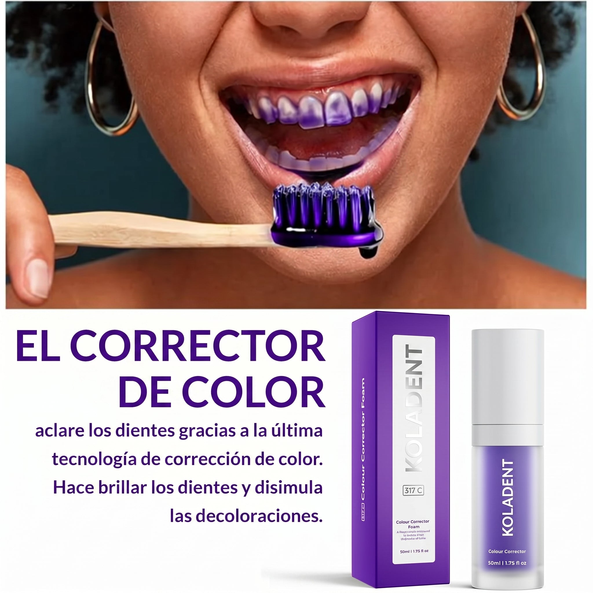 Purple V34- Blaqueador dental