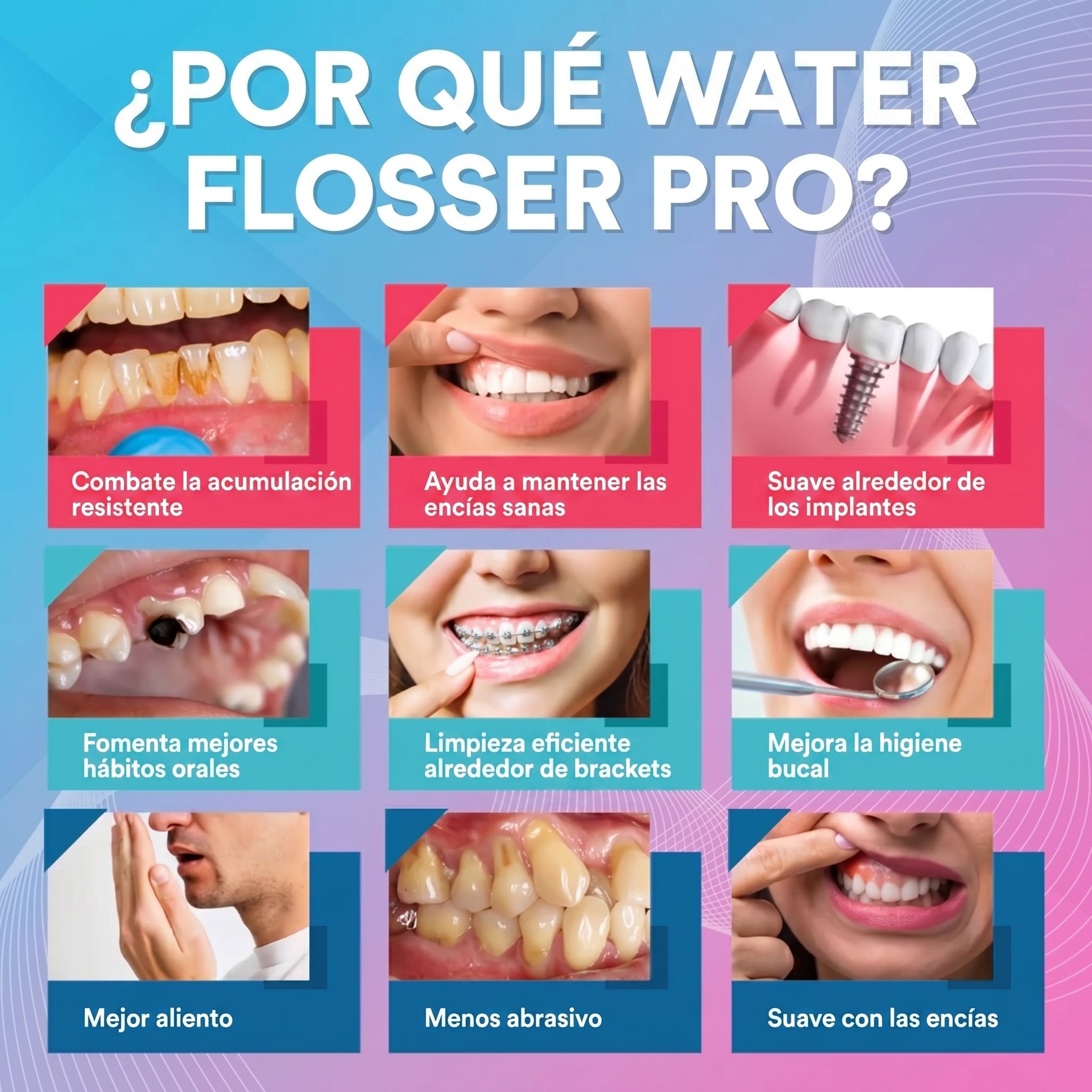 Irrigador Bucal Pro (5 en 1)