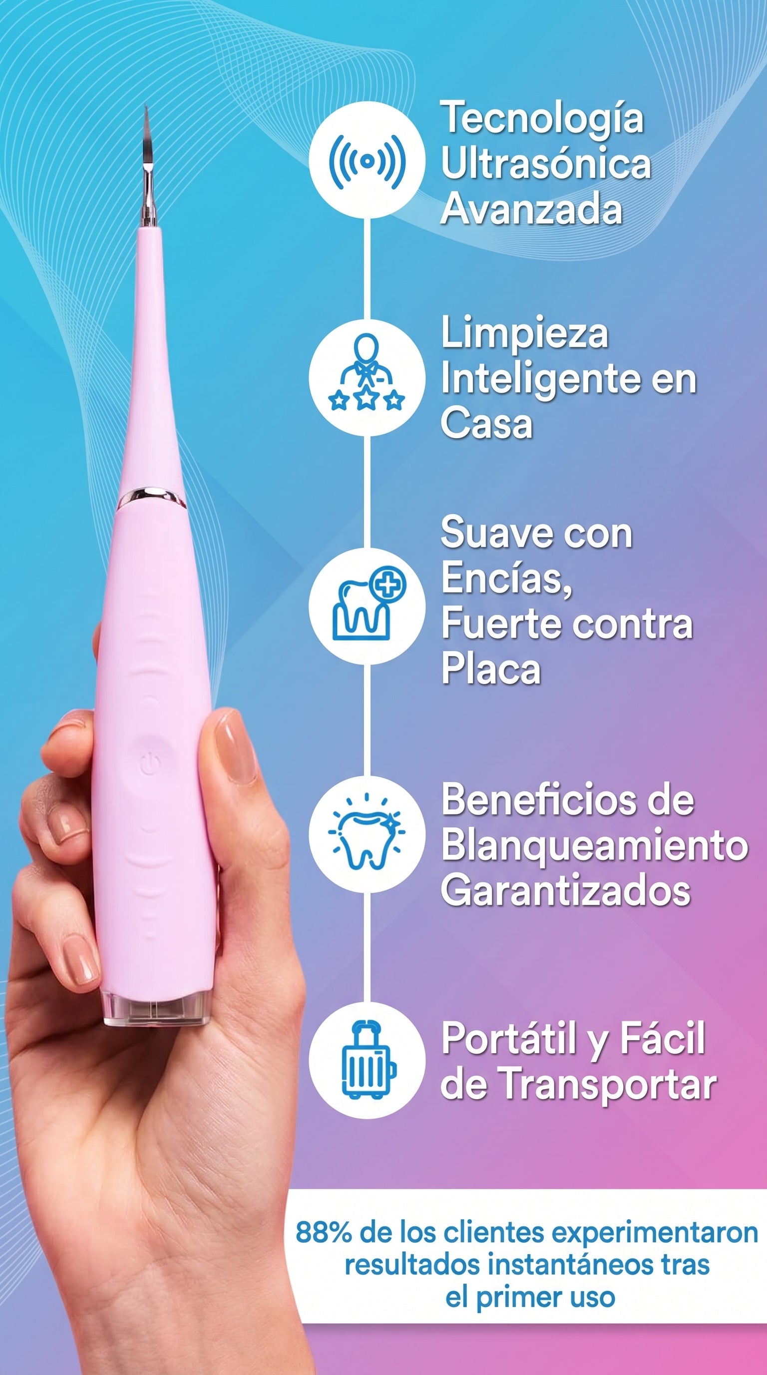 Limpiador Dental Ultrasónico