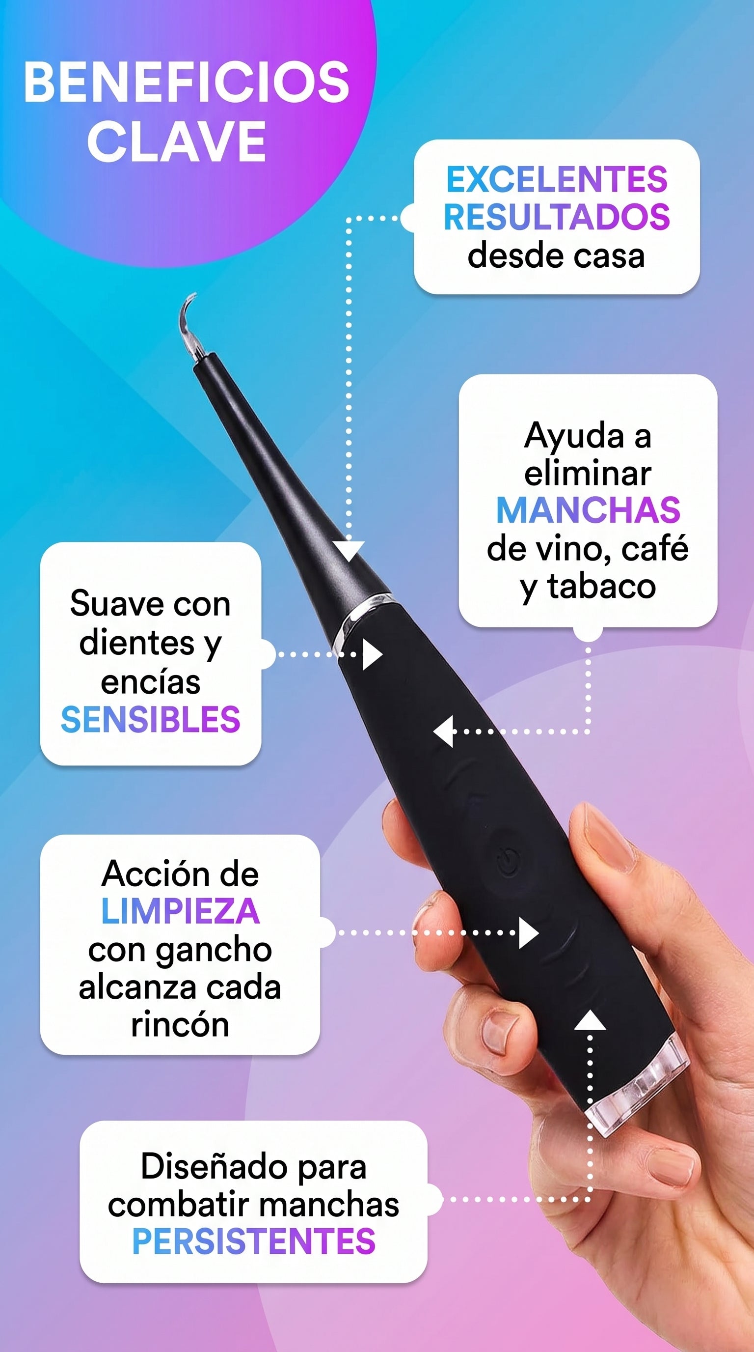 Limpiador Dental Ultrasónico